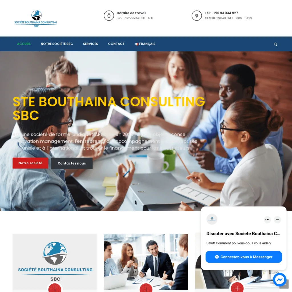 Website preview: BTH Consulting