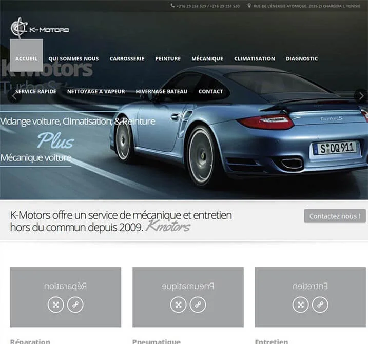 Website preview: GKauto