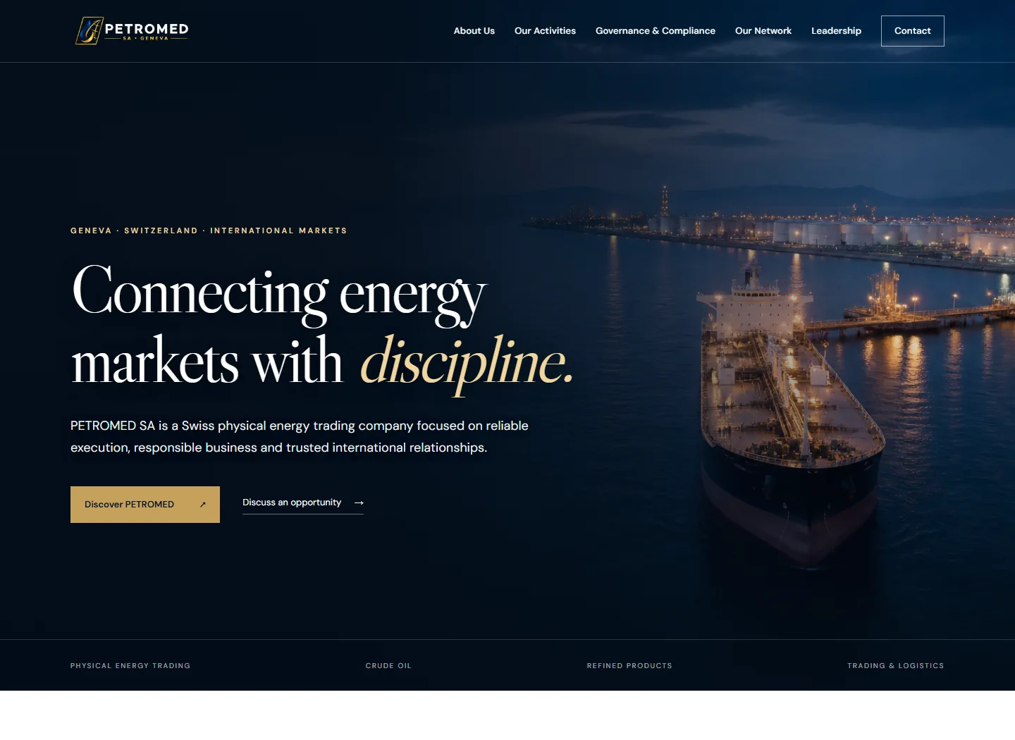 معاينة الموقع: Petromed SA